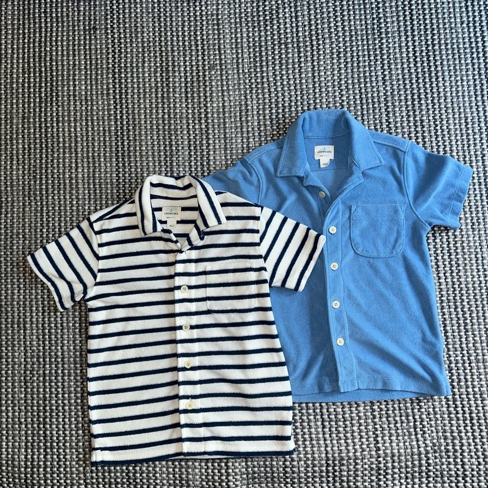 Crewcuts Terry Polos